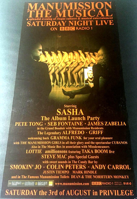 BBC Radio 1 Ibiza Poster 2002 with Mark Hindle BBC Radio 1 Ibiza Poster 2002 with Mark Hindle